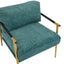Modern Accent Chair With Cushions, Cozy Seating