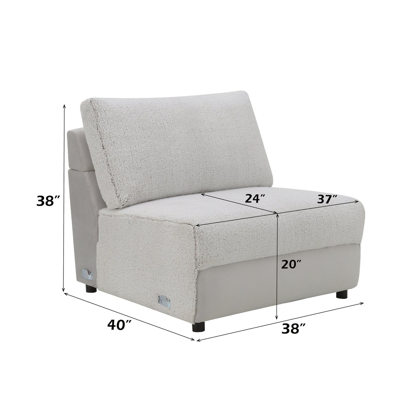 Tarrance - Modular Power Recliner Sectional - Gray