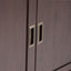 Draper - Low Storage Cabinet - Medium Auburn Brown