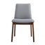 Kaela - 7 Pieces Dining Room Set - Walnut / Light Gray
