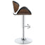 Adjustable Height Bar Stool - Black