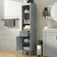 Tall Bathroom Storage Cabinet With Adjustable Shelves And 1 Drawer & Door
