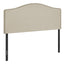 Full Size, Bed Headboard Only, Upholstered, Transitional - Beige