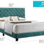Luxurious Upholstered Bed