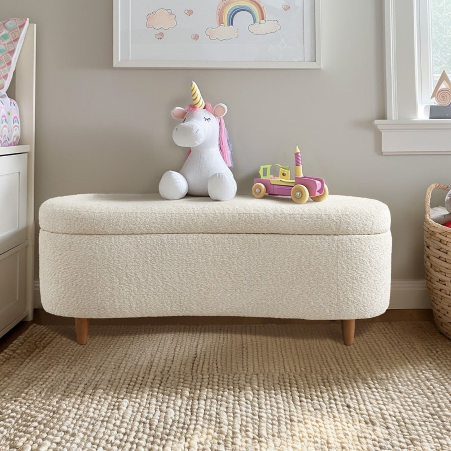 Flip Top Storage Bench