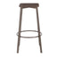 Clara - Industrial Square Barstool (Set of 2) - Espresso