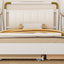 Storage Platform Bed, With 2 Big Drawers, Trundle