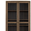 Display Cabinet - Latte / Peppercorn