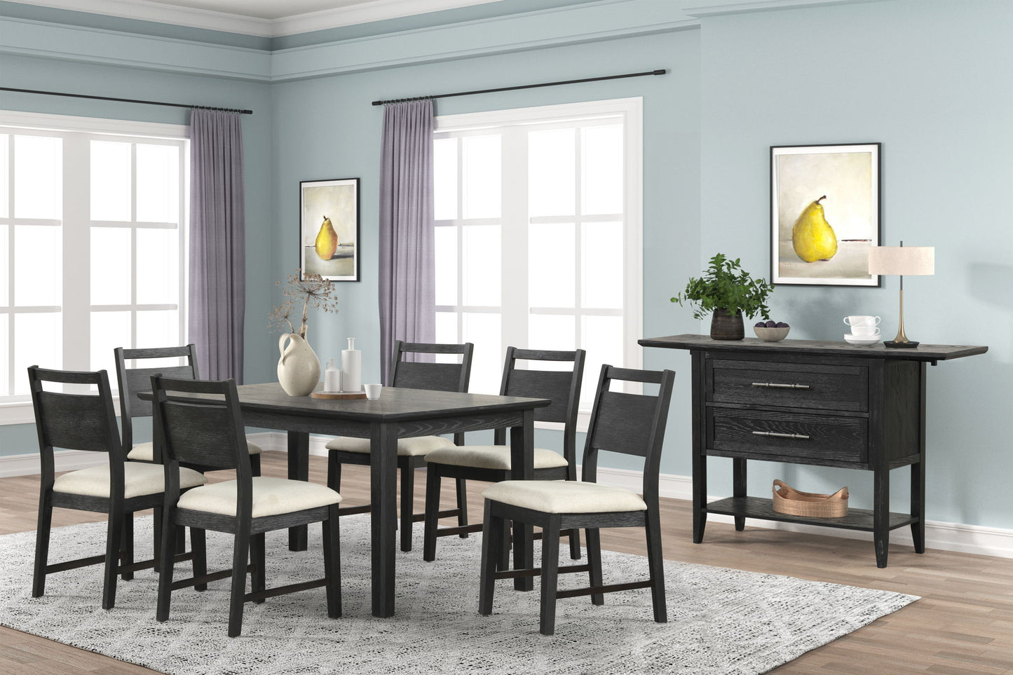 Sable Crest - Dining Chair (Set of 2) - Black