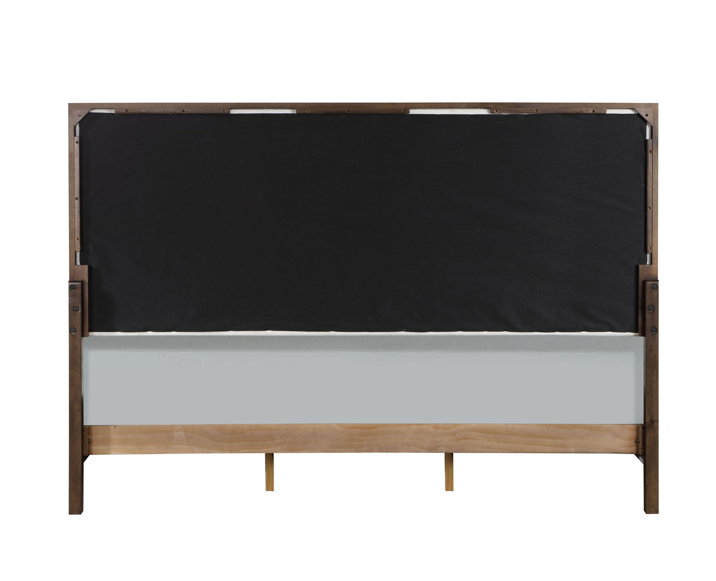 Carena - 5 Piece Bedroom Set (Eastern King Dresser Chest Mirror Nightstand) - Brown / Light Gray / White