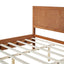 Classic Platform Bed Frame With Panel Headboard