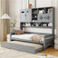 Daybed & All-In-One Cabinet And Shelf