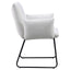 Donica - Upholstered Dining Arm Chair (Set of 2) - Light Gray