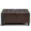 Harrison - Upholstered Coffee Table Storage Ottoman