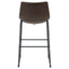Armless Bar Stool (Set of 2) - Brown