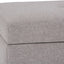 Oregon - Contemporary Storage Ottoman Bench With Tray
