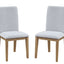 Delphine - 19" Dining Chair (Set of 2) - Gray