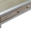 Adela - Writing Desk - Antique Silver