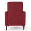 Mid-Century Modern Recliner With Button Tufted Waffle Stitch