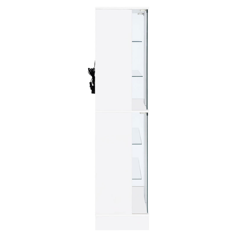 Gilbert - 4 Door LED Curio Display Cabinet