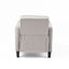 Upholstered Push Back Recliner Chair For Living Room