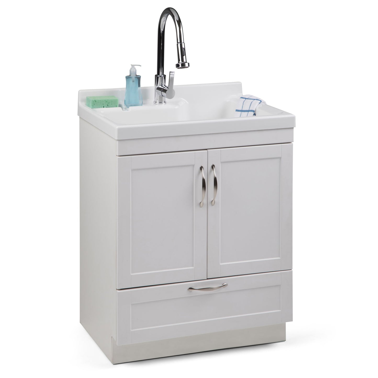 Maile - All-In-One Laundry Utility Sink And Cabinet