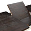 Dining Table With Leaf, Expandable - Brown