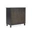 Newell - Cane 3 Drawer Dresser - Dark Gray