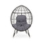 Cosmos - Round Hammered Iron Teardrop Chair
