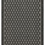 Sunshine - 5'3" X 7'3" Indoor, Outdoor Polypropylene Area Rug - Anthracite