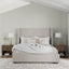 Lev - Bedside Table - Smoky Brown