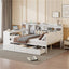Daybed With 3 Drawers USB Ports And Desk