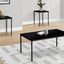 Table Set, Coffee, End, Contemporary, Modern (Set of 3)
