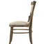Bistro - Wide Dining Chair With Cushion (Set of 2) - Vintage Walnut