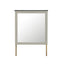 Augusta - Mirror With Sleek Frame, Large Scale Mirror For Dresser - Beige Brown