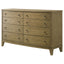 Menlo - 8 Drawer Dresser Cabinet - Natural