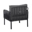 Outdoor Patio Club Chair, Waterproof Thick Cushion Deep Seating
