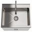 Beckham - Laundry Cabinet & Faucet And Stainless Steel Sink