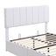 Elegant Upholstered Platform Bed With Hydraulic Storage System