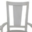 Katia - Arm Chair (Set of 2) - Light Gray / White