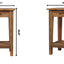 Rope 1 Drawer Table