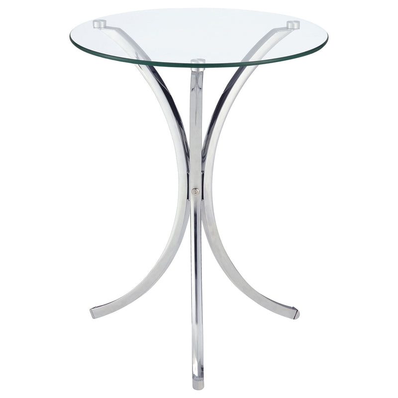 Claudia - Side Table - Chrome