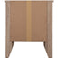 Roller Drawer Glides Nightstand