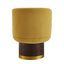 Round Swivel Accent Chair With Ergonomic Backrest For Living Room