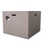 Outdoor Patio Square Gas Burning Concrete Fire Pit 40, 000 Btu
