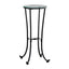 Accent Side Table, Plant Stand, Round, Contemporary & Modern - Black