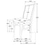 10 Piece Extension Dining Set With Upholstered Chairs And Matching Sideboard - Light Brown