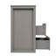 Double Sinks Bathroom Vanity Set With 2 Ceramic Basins