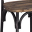 Zaire - Bar Chair - Black / Oak