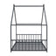 Metal House Bed